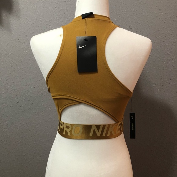 Nike Pro Intertwist Crop Top NWT - Picture 4 of 5